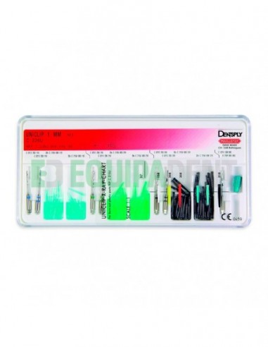 UNICLIP ESTUCHE 1MM KIT 120u.