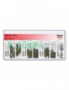 UNIMETRIC TITANIO ESTUCHE 1MM 2