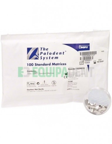 MATRICES PALODENT STANDARD 100 UDS.