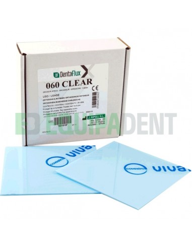 PLANCHAS PARA ORTODONCIA CLEAR DENTAFLUX