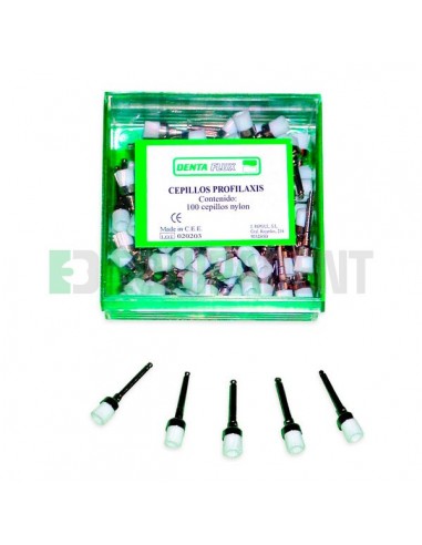 CEPILLOS PROFILAXIS DE NYLON DENTAFLUX