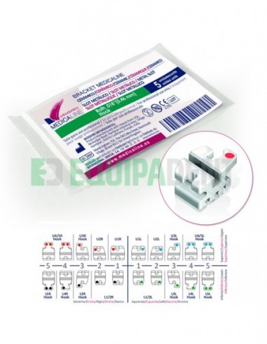 BRACKETS CERAMICOS CON SLOT METALICO...