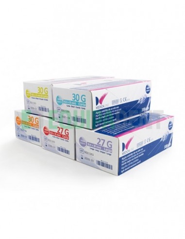 AGUJAS ESTERILES MONOUSO MEDICALINE