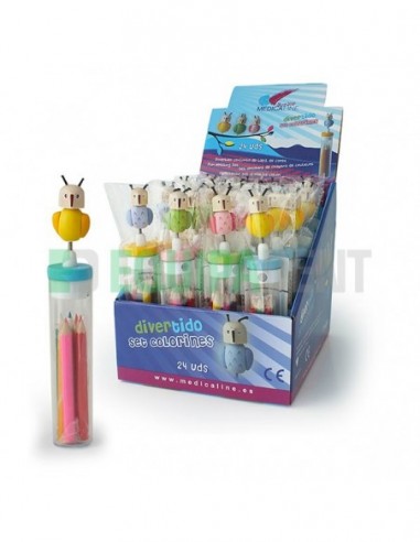 SET COLORINES MEDICALINE JUNIOR 24 uds.