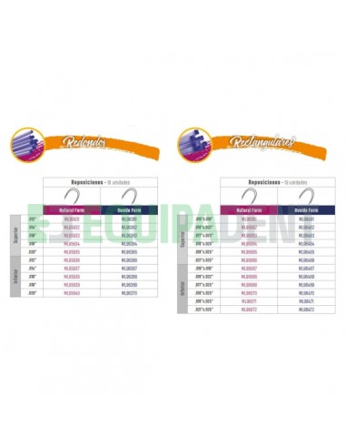 ARCO NI-TI ESTETICO RECTANGULAR...