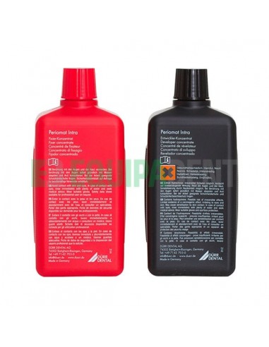 SET QUIMICO DE REVELADO INTRAORALES DÜRR