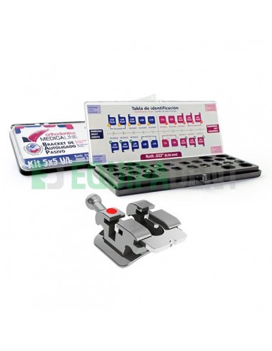 KIT BRACKETS AUTOLIGADO PASIVO ROTH...