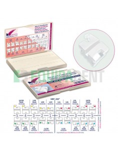 KIT BRACKETS CERAMICOS MBT...