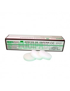 DISCOS ESPUMA 0.5cm. 50u.