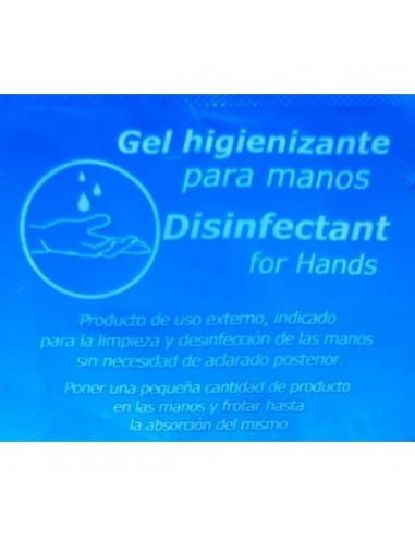 GEL HIDROALCOHOLICO MONODOSIS 1,5ML