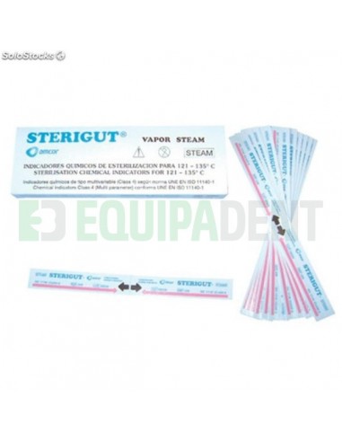 STERIGUT INDICADOR QUÍMICO PARA VAPOR...