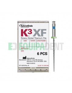 K3 XF FILE 25 mm.G-PACK